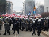 Gazdatüntetés Varsóban 2024. március 6-án. Fotó: EPA/PAWEL SUPERNAK