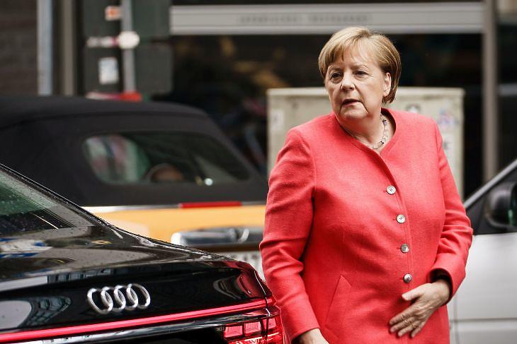 Angela Merkel német kancellár Berlinben 2020. június 4-én. EPA/CLEMENS BILAN