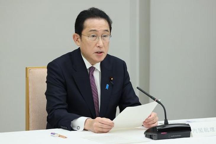 Kisida Fuimo Kijevben járt. Fotó: a japán miniszterelnöki kabinet weboldala