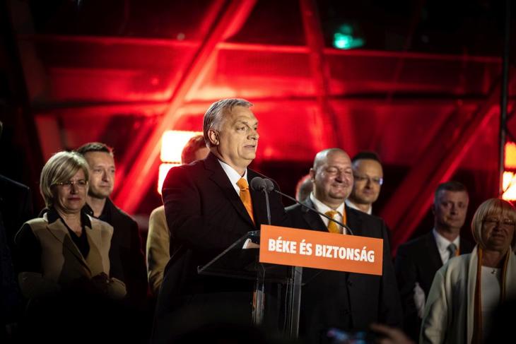 Orbán Viktor kampánya lényegre törőbb volt. Fotó:  MTI/Miniszterelnöki Sajtóiroda/Fischer Zoltán