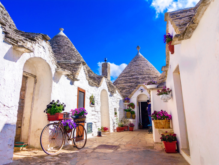 Alberobello kúpházikói