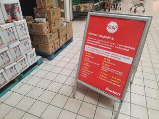 Megjött az Auchan válasza Nagy Mártonnak