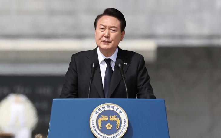 Jun Szok Jol, dél-koreai elnök. 