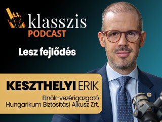 Keszthelyi Erik: a sikerhez a szorgalom is kell a szerencse mellett – Klasszis Podcast