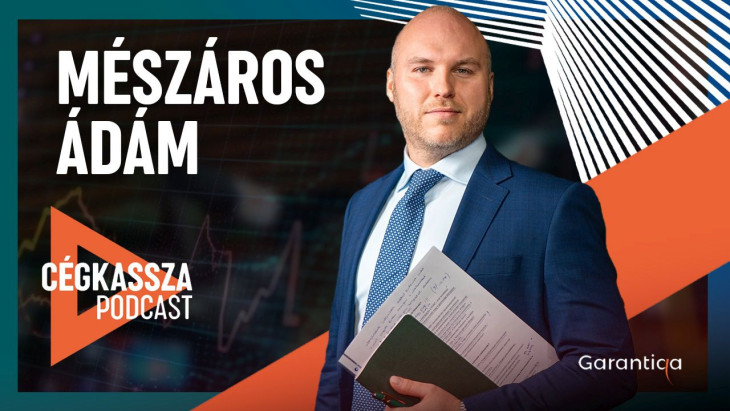 Mészáros Ádám, a KAVOSZ Zrt. vezérigazgató-helyettese