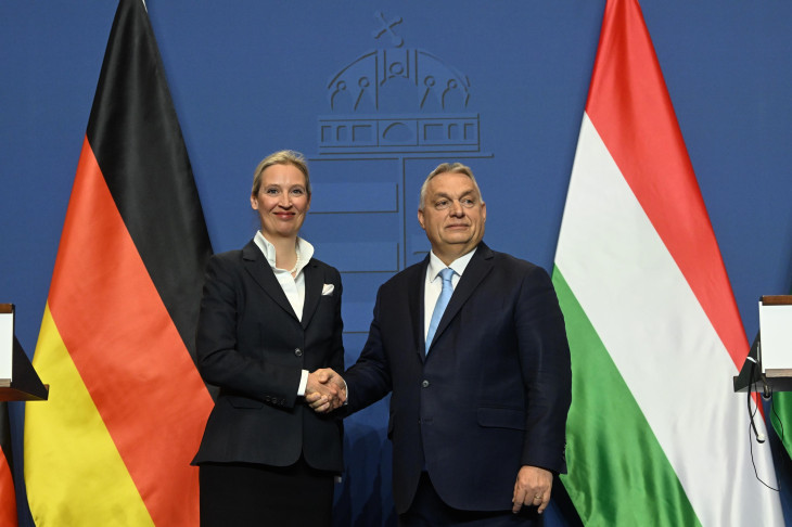 Alice Weidel és Orbán Viktor: nagyon is megértették egymást  
