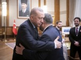 Orbán Viktor miniszterelnök és Recep Tayyip Erdogan török elnök. Fotó: MTI/Miniszterelnöki Sajtóiroda/Benko Vivien Cher