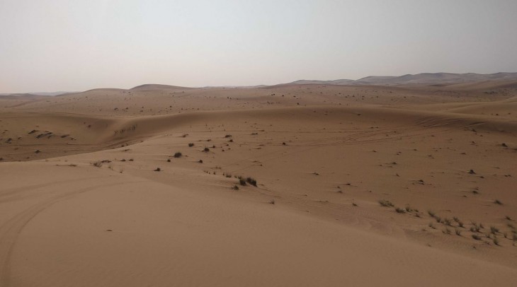 Végtelen sivatag. Fotó: Privátbankár/Kollár Dóra