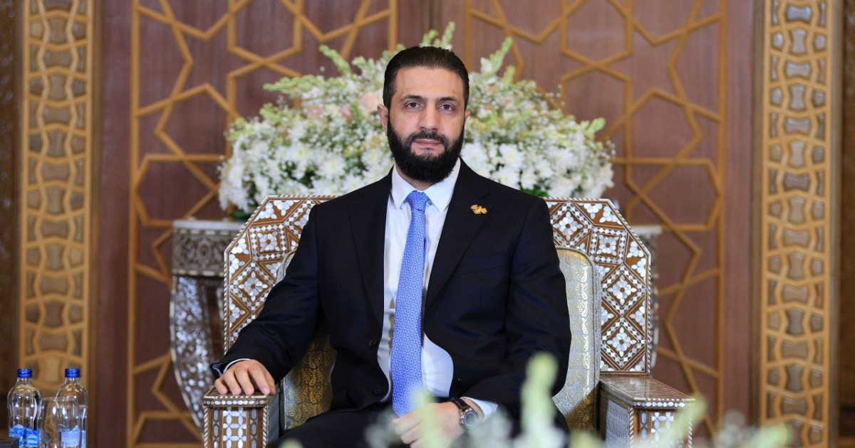Ahmed al-Sharaa Szíria elnöke