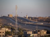 Határkerítés Rafah városánál - Egyiptom és Izrael közt nőnek a feszültségek