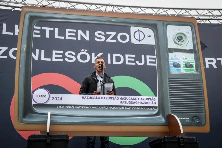 Benne van a tévében! 