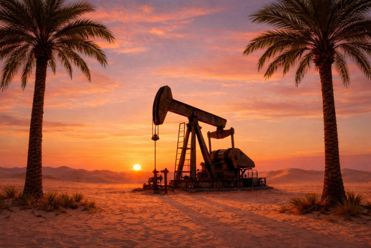 Olajkút-fantázia, forrás: ChatGPT