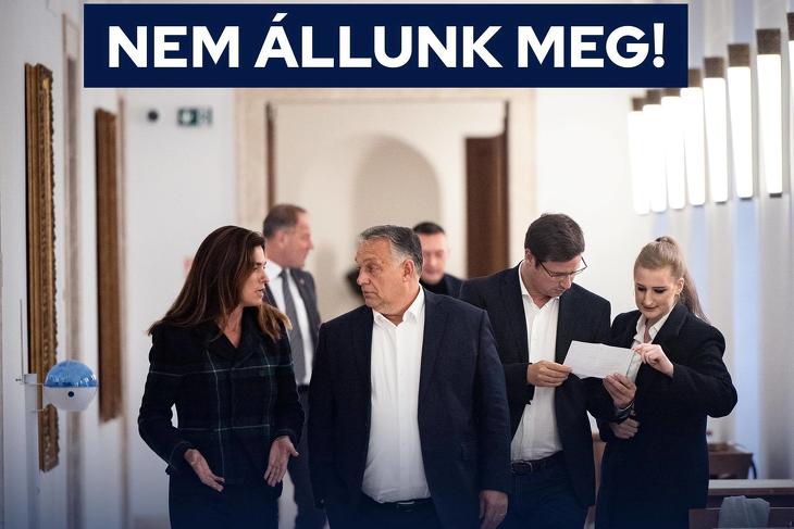 A nap képe: maratoni ülésre készül Orbán Viktor  