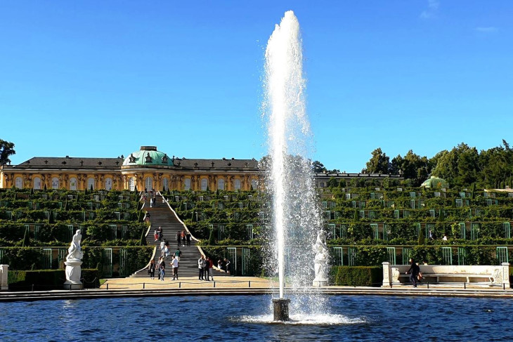 A Sanssouci park – gazdagság, pompa, életszeretet