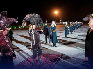 Orbán Viktor Bizkekben