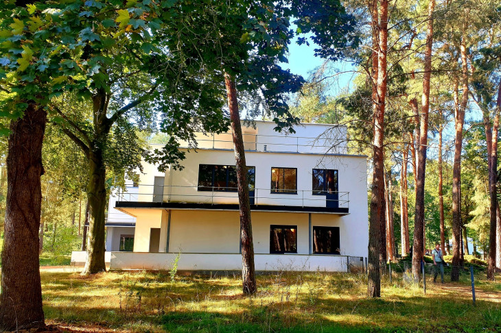 Itt a Moholy-Nagy házaspár lakott