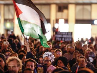 Palesztinok melletti tüntetések voltak Londonban, Párizsban és New Yorkban