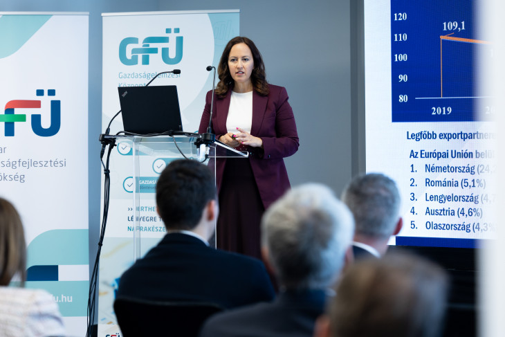 Bihari Katalin, a HEPA Magyar Exportfejlesztési Ügynökség vezérigazgatója