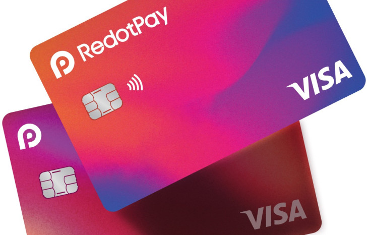 A Redotpay kriptókártyája. Forrás: kártyakibocsátó oldala.