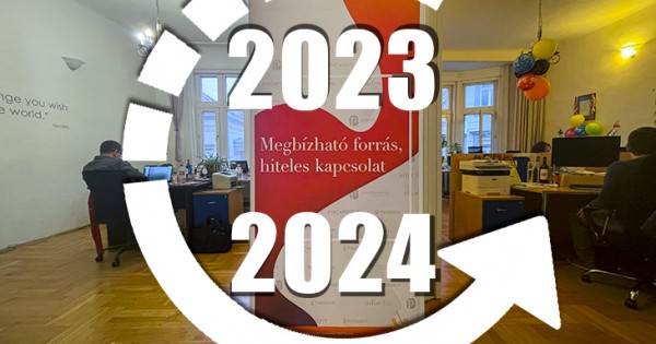 Ilyen volt 2023 – de milyen lesz 2024? A hét videója