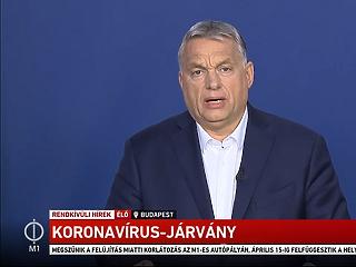 Orbán Viktor: életbe lép a kijárási korlátozás