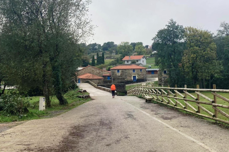 A szállásom a patak partján, ahol megmártóztam