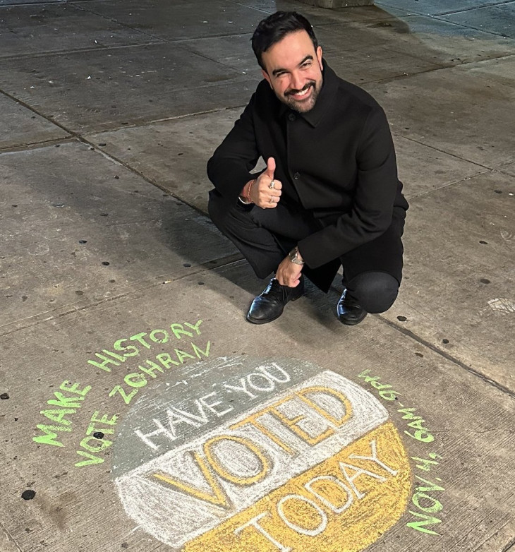 Zohran Mamdani földközelben