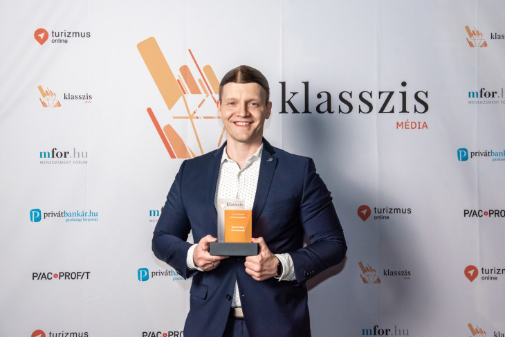 Az Év Feltörekvő Portfóliómenedzsere Németh Gábor, VIG Alapkezelő.
