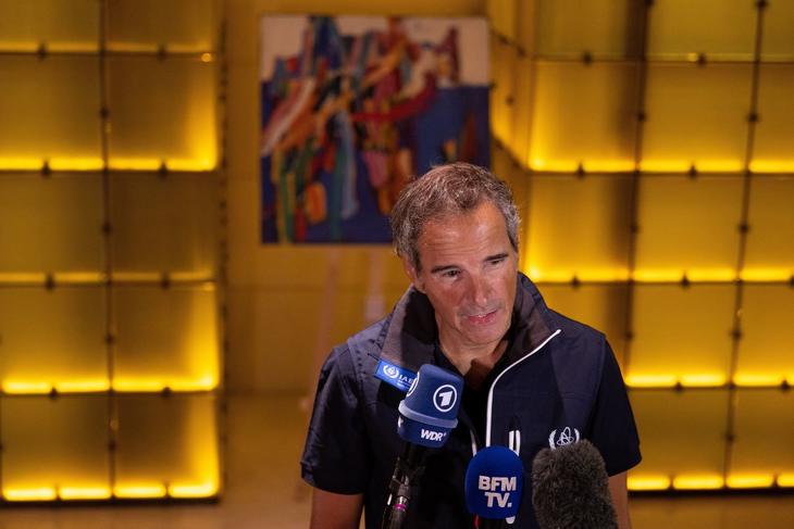 Rafael Grossi, a Nemzetközi Atomenergia-ügynökség, a NAÜ főigazgatója. Fotó: MTI/EPA