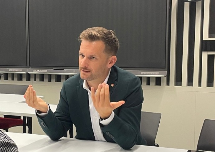 Peter Kraus, Bécs városi tanácsosa, az osztrák Zöld Párt társelnöke