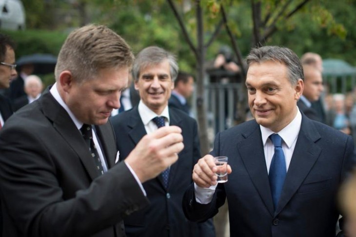 Robert Fico és Orbán Viktor 2012-ben. Fotó: Facebook /Orbán Viktor