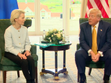 Ursula von der Leyen és Donald Trump Skóciában állapodott meg az új vámokról
