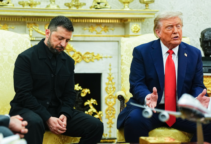 Zelenszkij és Trump a Fehér Házban 2025. augusztus 18-án – súlyos engedményekre kényszerülhet Ukrajna
