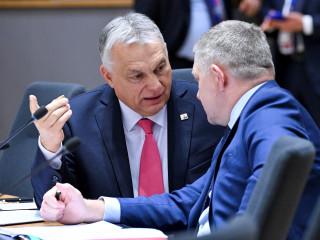 Orbán Viktor, Robert Fico,  2025. március 20.