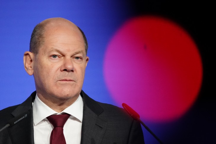 Olaf Scholz. Fotó: EPA/CLEMENS BILAN