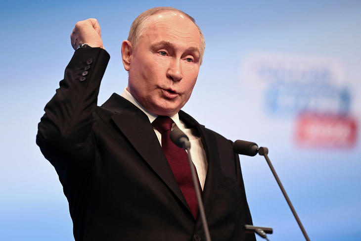 Boldog lehet az újraválasztott orosz államfő
