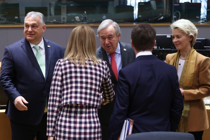 Nem lehet majd vétózni az uniós külpolitikában? EU-csúcs Brüsszelben 2023. március 23-án. Fotó: Európai Tanács