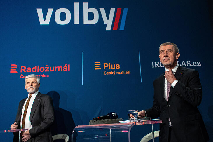Nemrég még szemtől szemben csaptak össze: Petr Pavel  és Andrej Babis a 2023-as elnökválasztási kampány egy vitáján