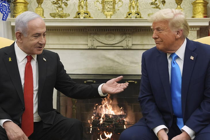 Donald Trump amerikai elnök és Benjámin Netanjahu izraeli miniszterelnök sok kérdésben hasonlóan gondolkodik