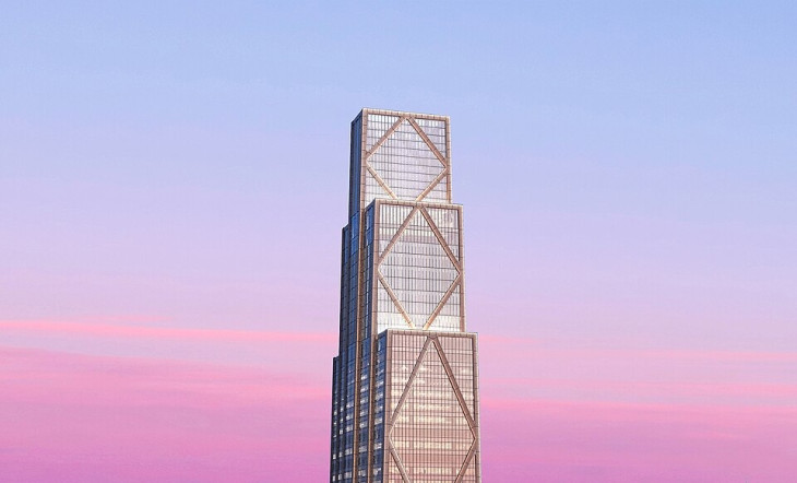 A JP Morgan székháza New Yorkban az égre tör