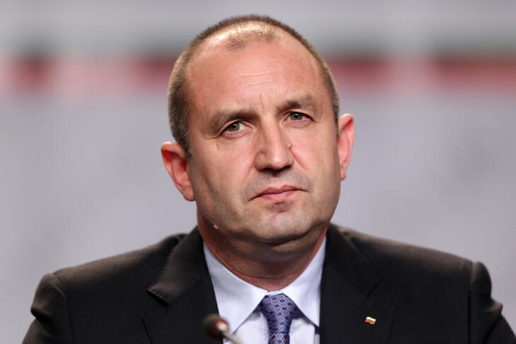 Rumen Radev volt bolgár elnök 