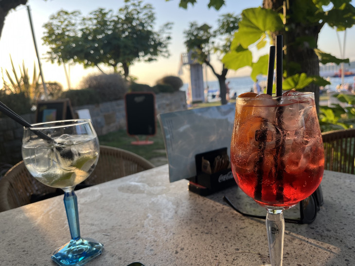 A spritzek olcsóbbak, mint otthon