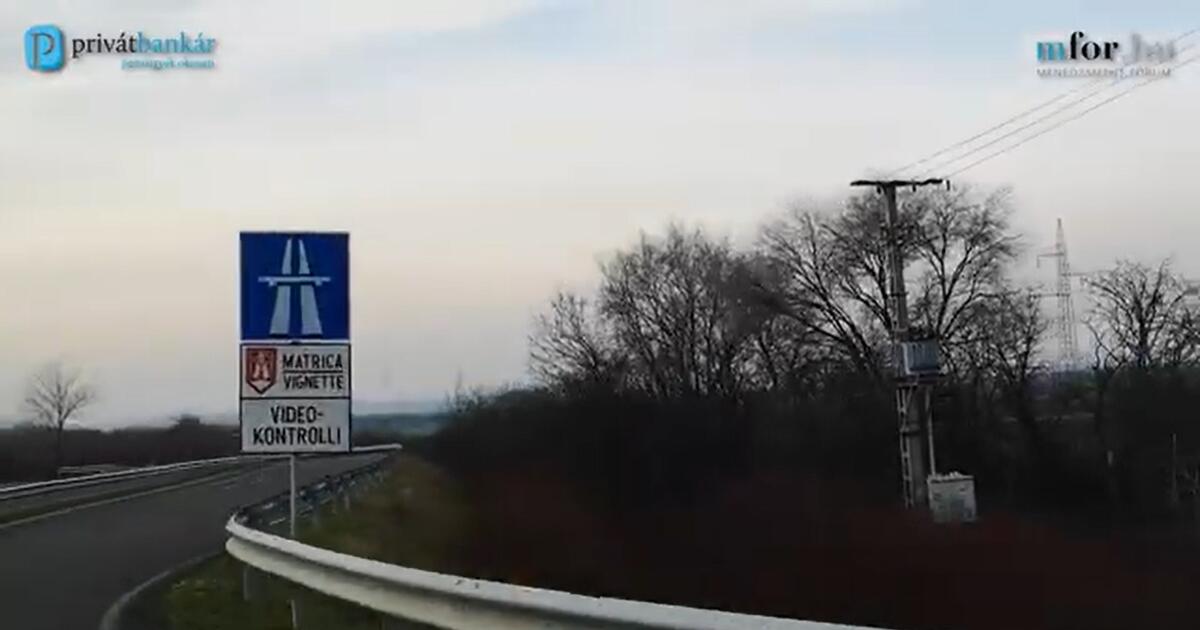 Szombaton lejárnak az autópályamatricák, ne felejtsen el újat venni!