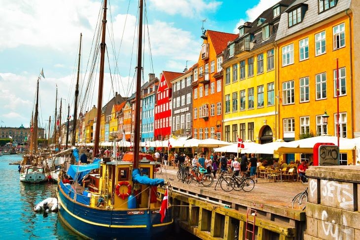 Koppenhága központjában a legdrágább az albérlet. Fotó: Pixabay