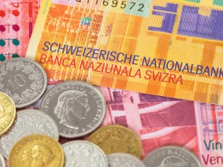 Svájci frank. Fotó: Depositphotos
