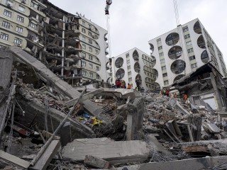 Földrengés Törökországban. Fotó: Fotó: EPA / Refik Tekin
