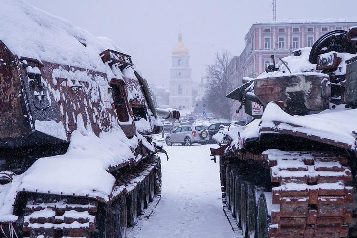 Kijev belvárosa, 2022 december. Fotó: UNN