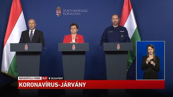 Itt nézheti élőben az Operatív Törzs mai sajtójékoztatóját