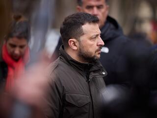Kínosan közel merészkedett Zelenszkij vendégéhez egy orosz drón