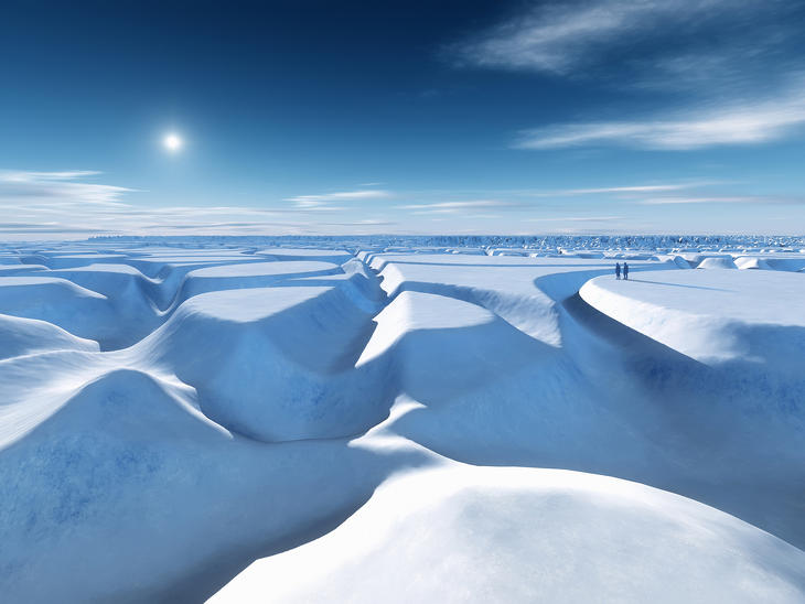 Az Észak-sarkvidék egyes térségeiben a felmelegedés tempója hétszeresen, az egész régióban pedig négyszeresen haladta meg a Föld átlagát. Fotó: Depositphotos